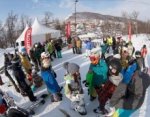 В Барнауле состоялись соревнования по сноуборду среди любителей